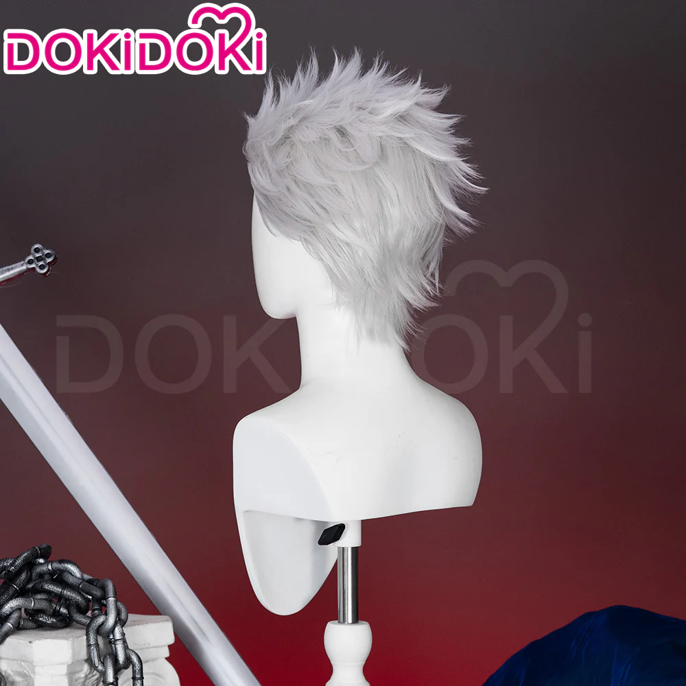 【Ready For Ship】Doki Game Fate/stay night Cosplay Archer Wig Short Straight Men Hair - Image 3