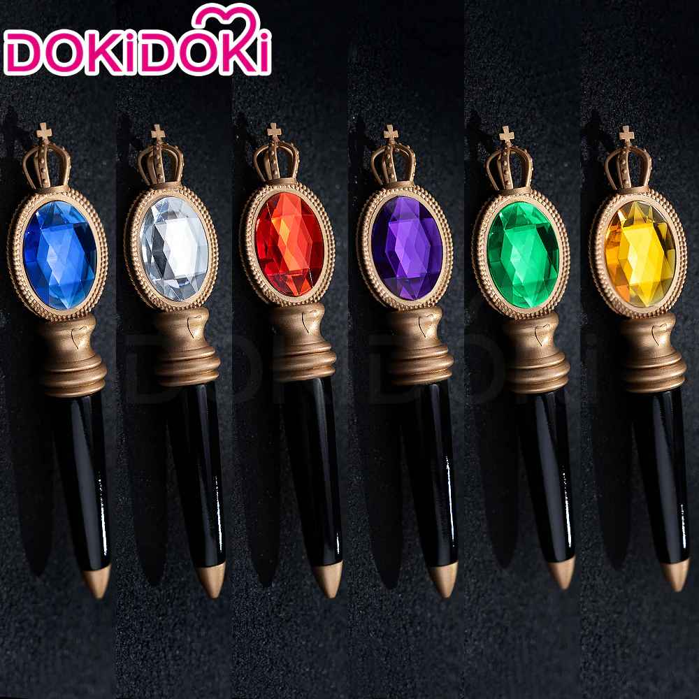 【Partially Ready For Ship】DokiDoki Game Cosplay Prop Red / Yellow / Silver / Purple / Blue / Green Magical Pen Accessory
