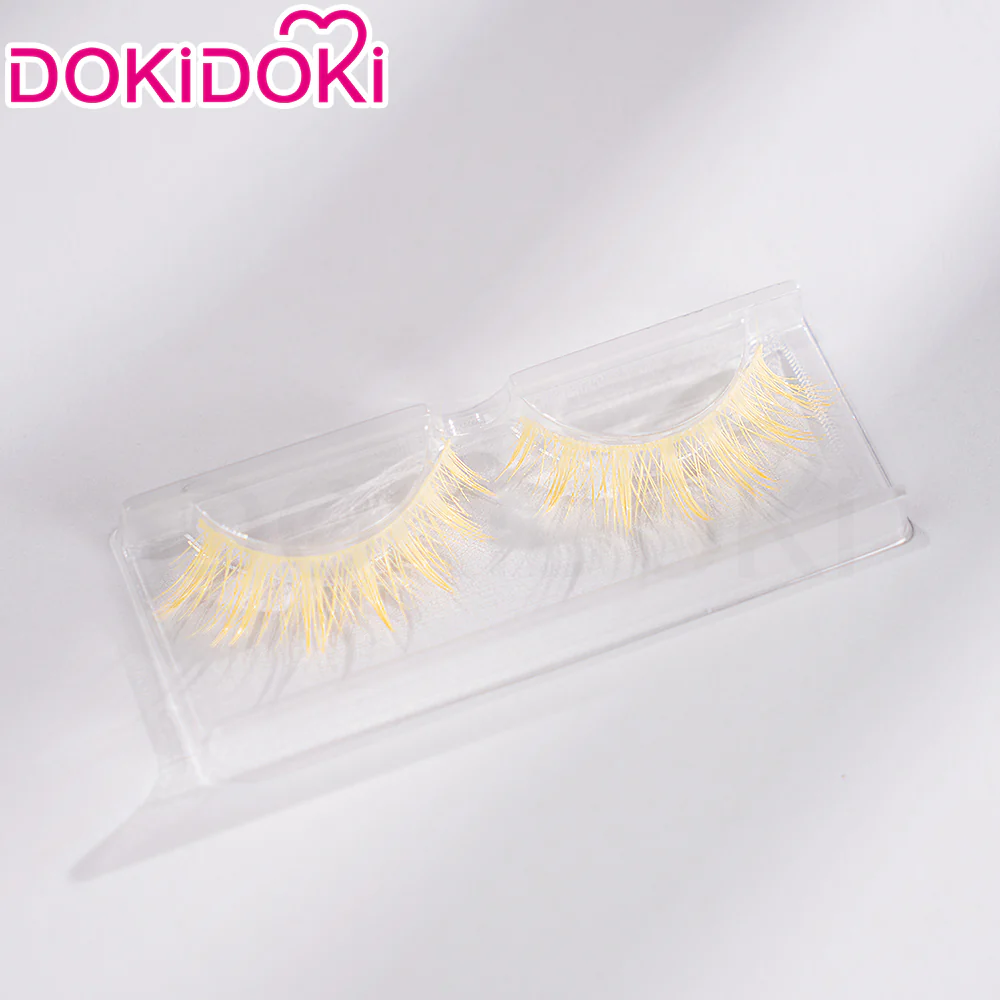 【Partially Ready For Ship】【FRONT LACE】DokiDoki Music Video Cosplay Wig / Ring / False Eyelashe Short Curly Blond Hair R5 R7 - Image 26