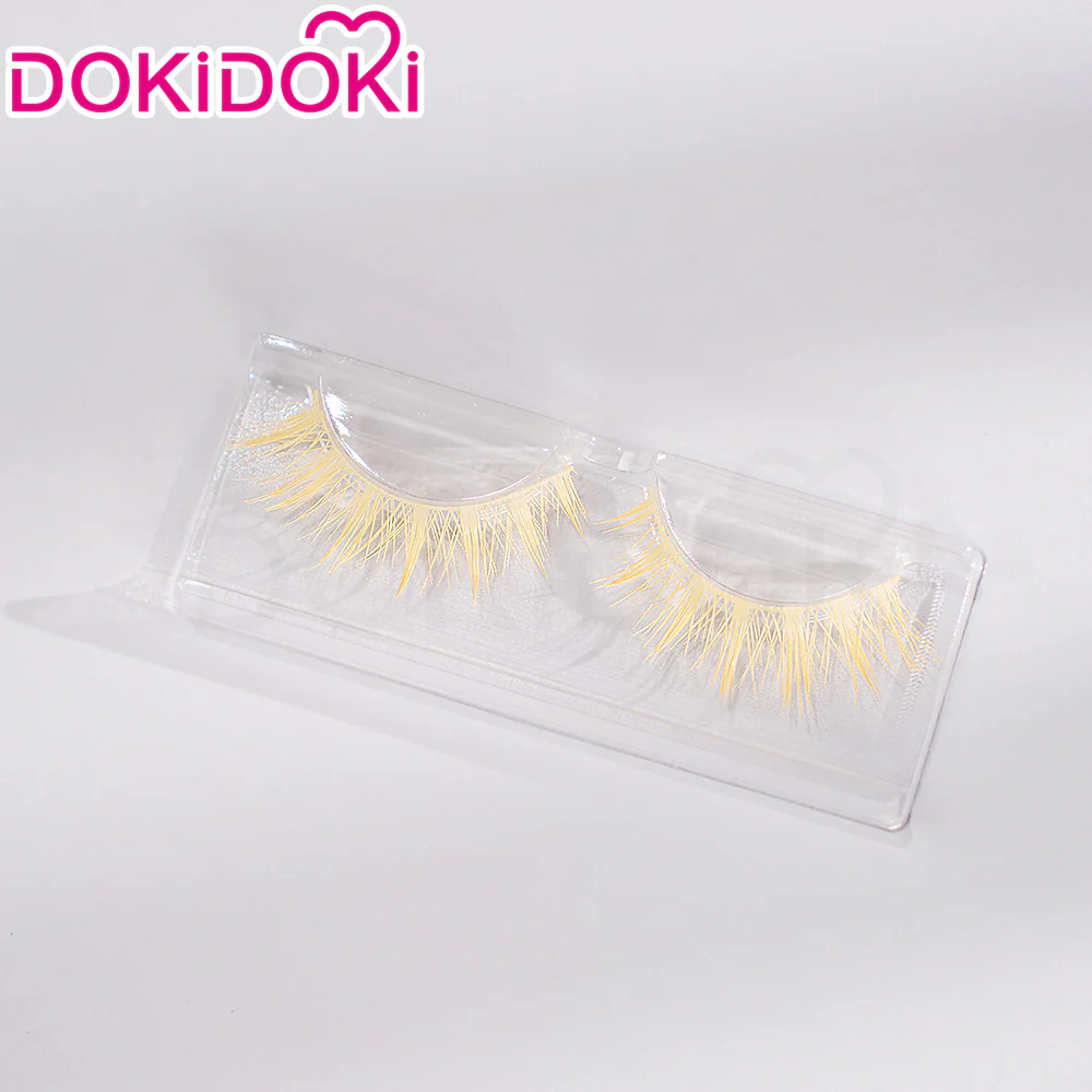 【Partially Ready For Ship】【FRONT LACE】DokiDoki Music Video Cosplay Wig / Ring / False Eyelashe Short Curly Blond Hair R5 R7 - Image 27
