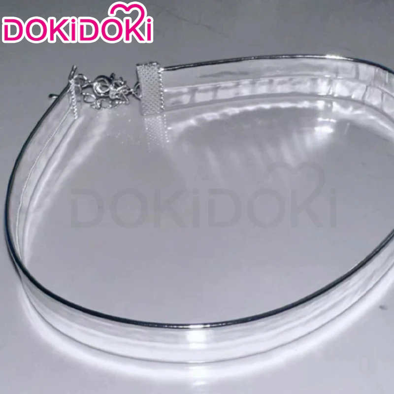 【Ready For Ship】DokiDoki Anime Cosplay Wig / Tattoo Sticker / Earring / Necklace Short Straight Grey Hair  28th Adult Version - Image 20