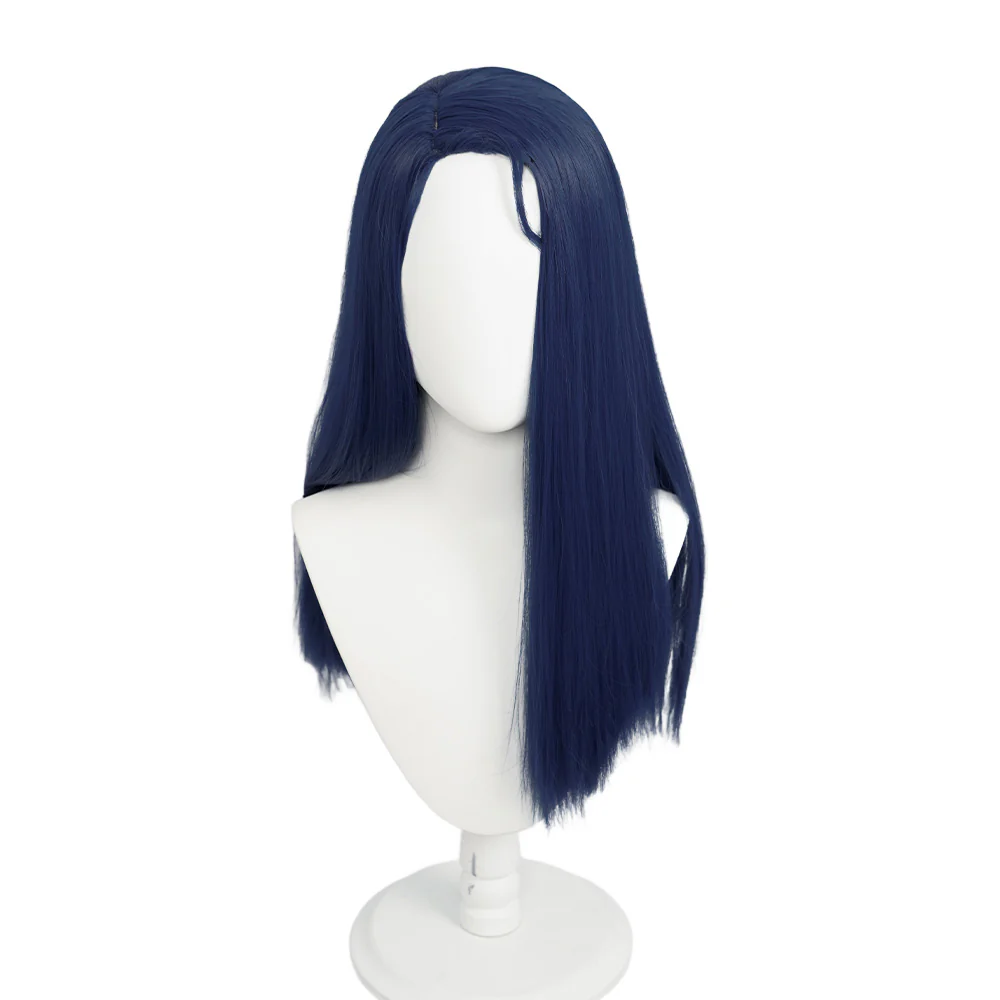 【Ready For Ship】【Front Lace】DokiDoki Game Wig / Eyepatch the Sheriff of Piltover Long Straight Purple Hair - Image 11