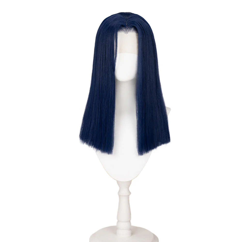 【Ready For Ship】【Front Lace】DokiDoki Game Wig / Eyepatch the Sheriff of Piltover Long Straight Purple Hair - Image 21