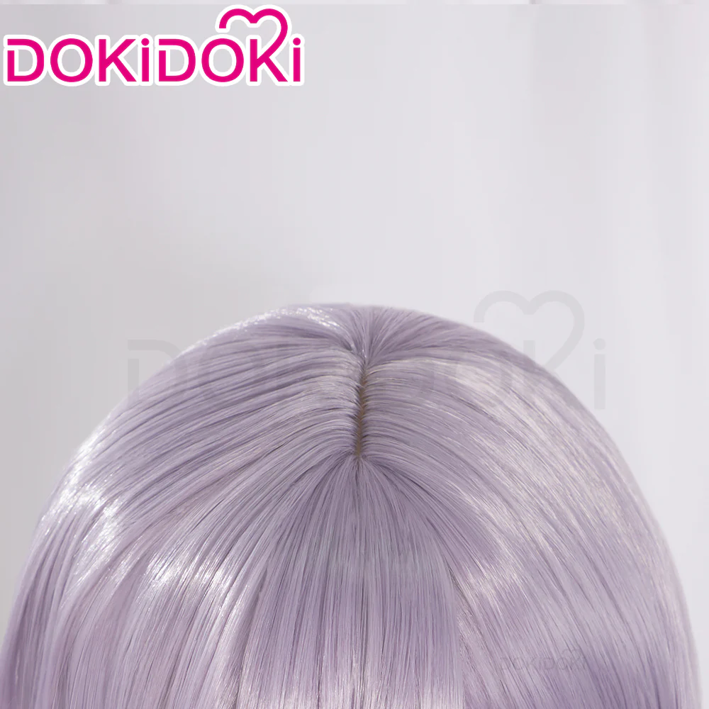 【Ready For Ship】DokiDoki Anime BanG Dream! Cosplay Takamatsu Tomori Wig Short Purple Straight - Image 4