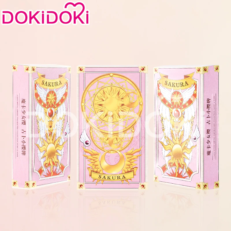 【In Stock】DokiDoki Anime Card Captor Sakura Cosplay Kinomoto Sakura Cards Prop Magic Cards - Image 2