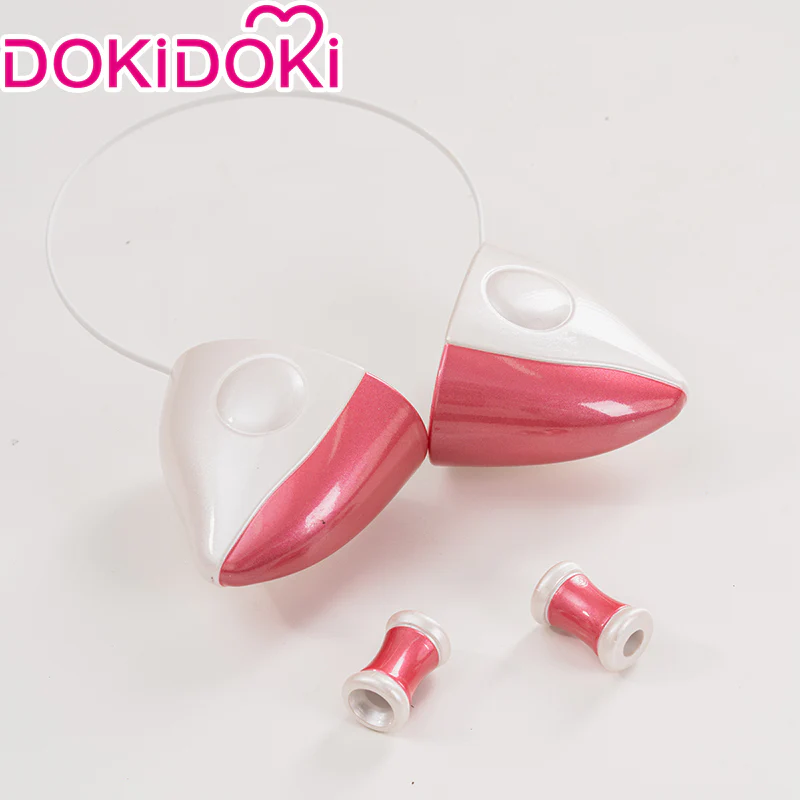 【Ready For Ship】DokiDoki Anime Chobits Cosplay Chi Cosplay Wig Long Straight Silver Hair - Image 4
