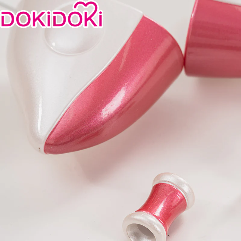 【Ready For Ship】DokiDoki Anime Chobits Cosplay Chi Cosplay Wig Long Straight Silver Hair - Image 5
