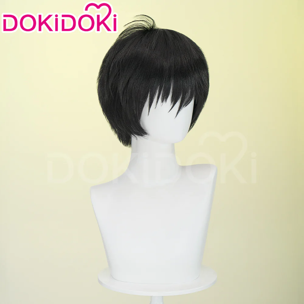 【Ready For Ship】DokiDoki Anime Cosaply Wig Black Straight Hair - Image 2