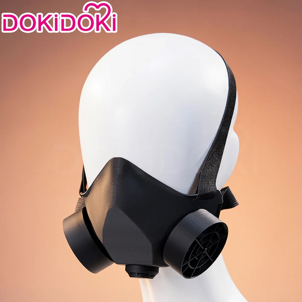 Dokidoki Anime Cosplay Black Elastic Bandage Mask
