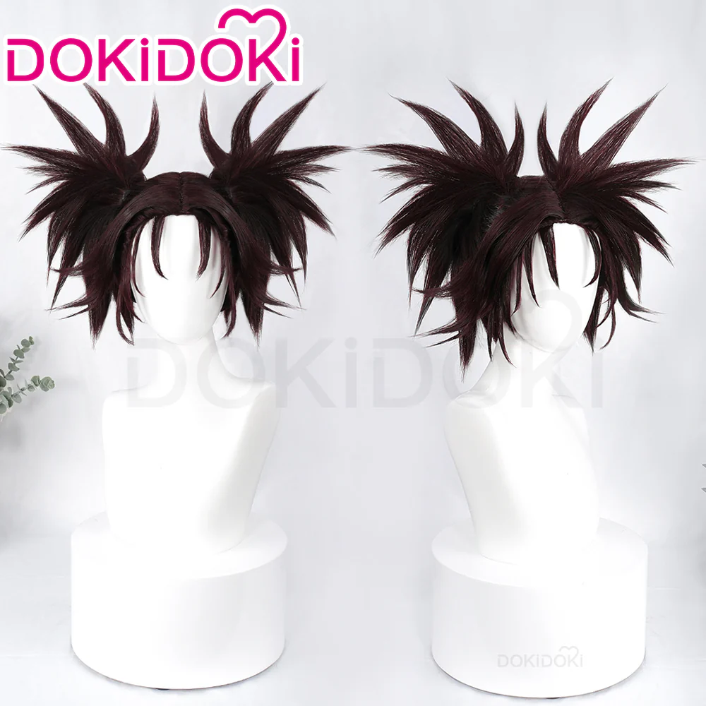【Ready For Ship】DokiDoki Anime Cosplay Wig Short Straight Hair / Tattoo Stickers - Image 2