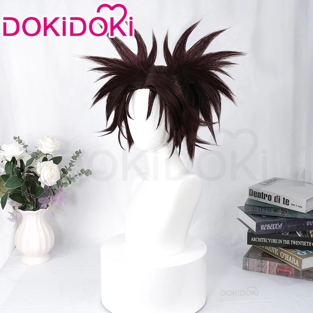 【Ready For Ship】DokiDoki Anime Cosplay Wig Short Straight Hair / Tattoo Stickers - Image 4