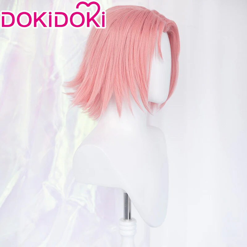 【Ready For Ship】DokiDoki Anime Cosplay Wig Pink Cute  Hairs Young Version