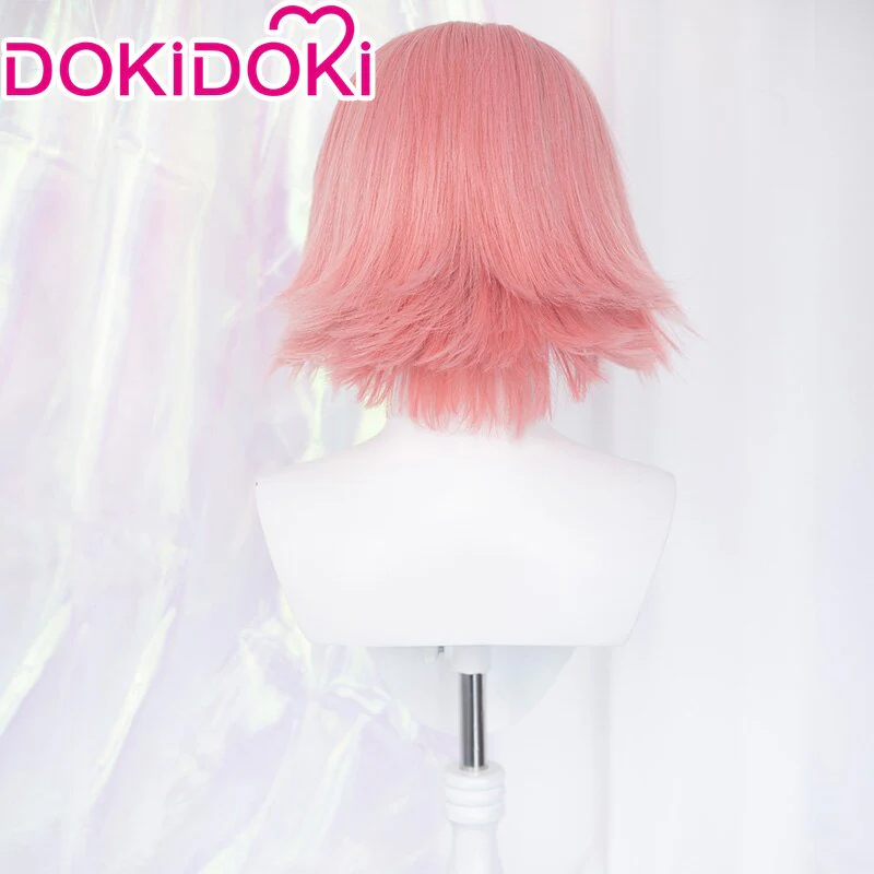 【Ready For Ship】DokiDoki Anime Cosplay Wig Pink Cute  Hairs Young Version - Image 2
