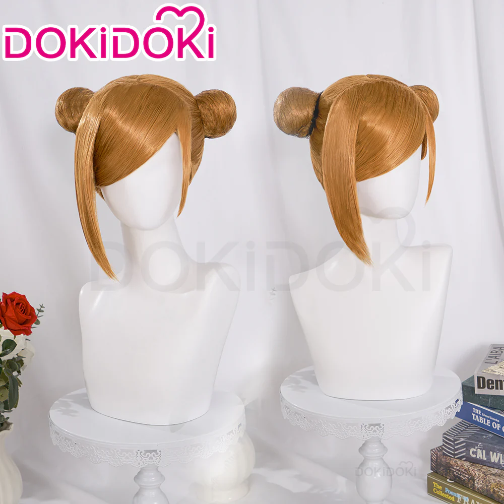 【Ready For Ship】Dokidoki Anime Cosplay Cosplay Short Brown Hair  Halloween