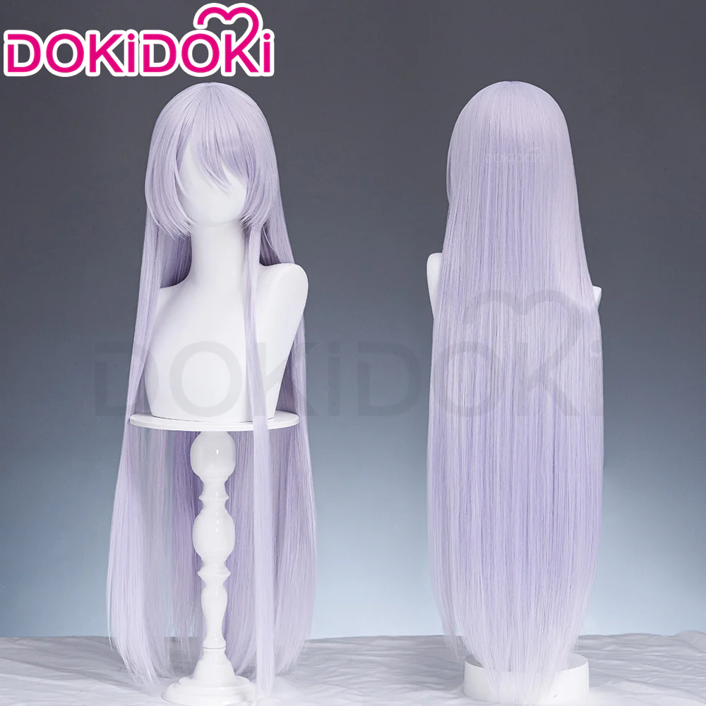 【Ready For Ship】DokiDoki Anime Cosplay Cosplay Wig Long Straight Purple Hari