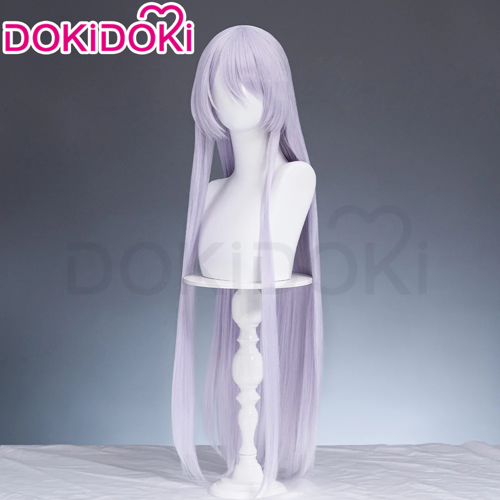 【Ready For Ship】DokiDoki Anime Cosplay Cosplay Wig Long Straight Purple Hari - Image 2