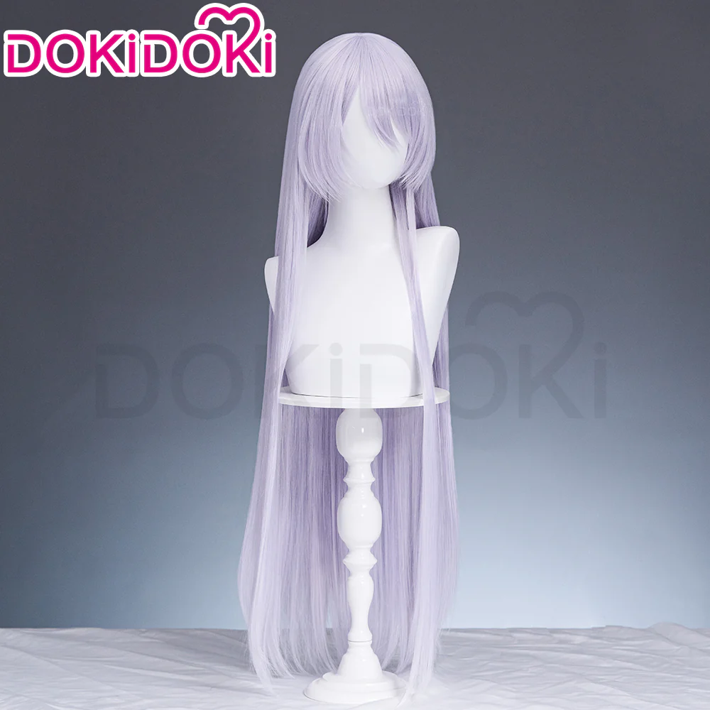 【Ready For Ship】DokiDoki Anime Cosplay Cosplay Wig Long Straight Purple Hari - Image 3