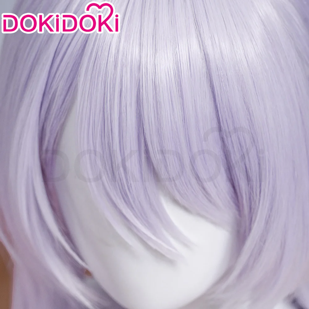 【Ready For Ship】DokiDoki Anime Cosplay Cosplay Wig Long Straight Purple Hari - Image 4