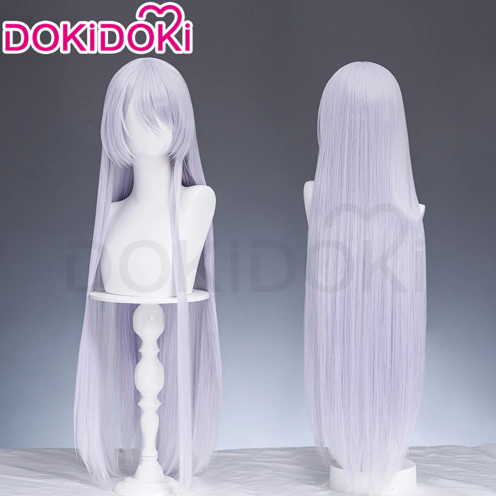 【Ready For Ship】DokiDoki Anime Cosplay Cosplay Wig Long Straight Purple Hari - Image 6