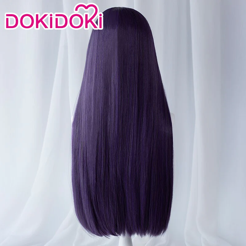 【Ready For Ship】DokiDoki Anime Cosplay Cosplay Wig Purple Long Wig - Image 3