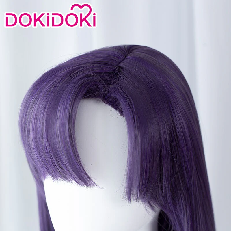 【Ready For Ship】DokiDoki Anime Cosplay Cosplay Wig Purple Long Wig - Image 4