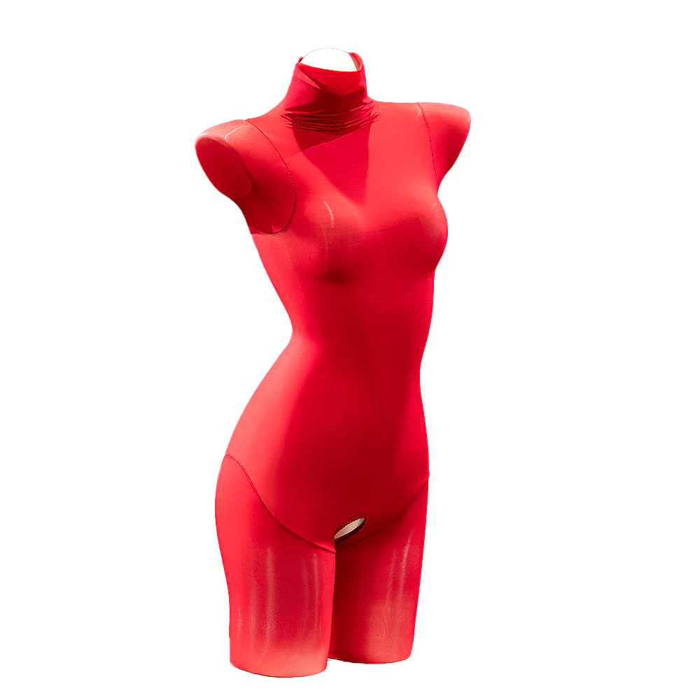【In Stock】【Size S-2XL】DokiDoki Anime Cosplay Demon Sisters Costume Brown Suit Red Bodysuit Season 2 Devil Halloween - Image 11
