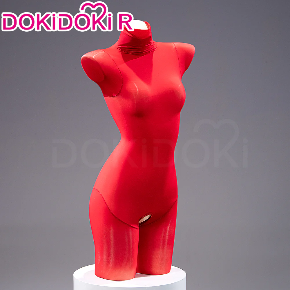 【In Stock】【Size S-2XL】DokiDoki Anime Cosplay Demon Sisters Costume Brown Suit Red Bodysuit Season 2 Devil Halloween - Image 7