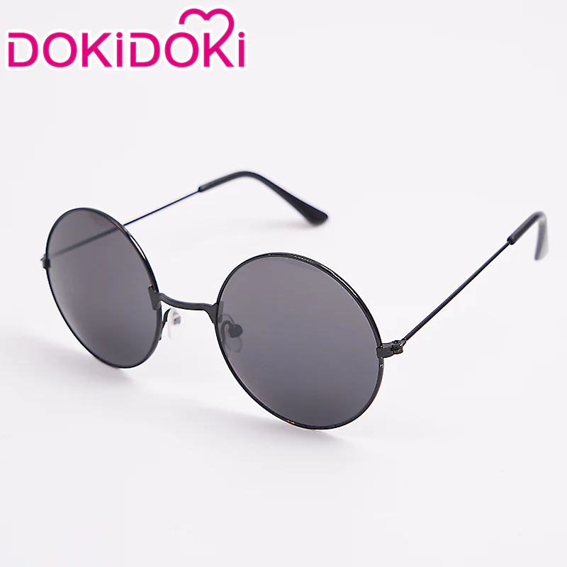 【Grey Ver. Ready For Ship】DokiDoki Anime Cosplay White/ Grey Wig/ Glasses/ White False Eyelash Short Grey Halloween - Image 6