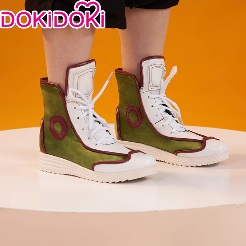 【In Stock】DokiDoki Anime Cosplay Green / White Shoes