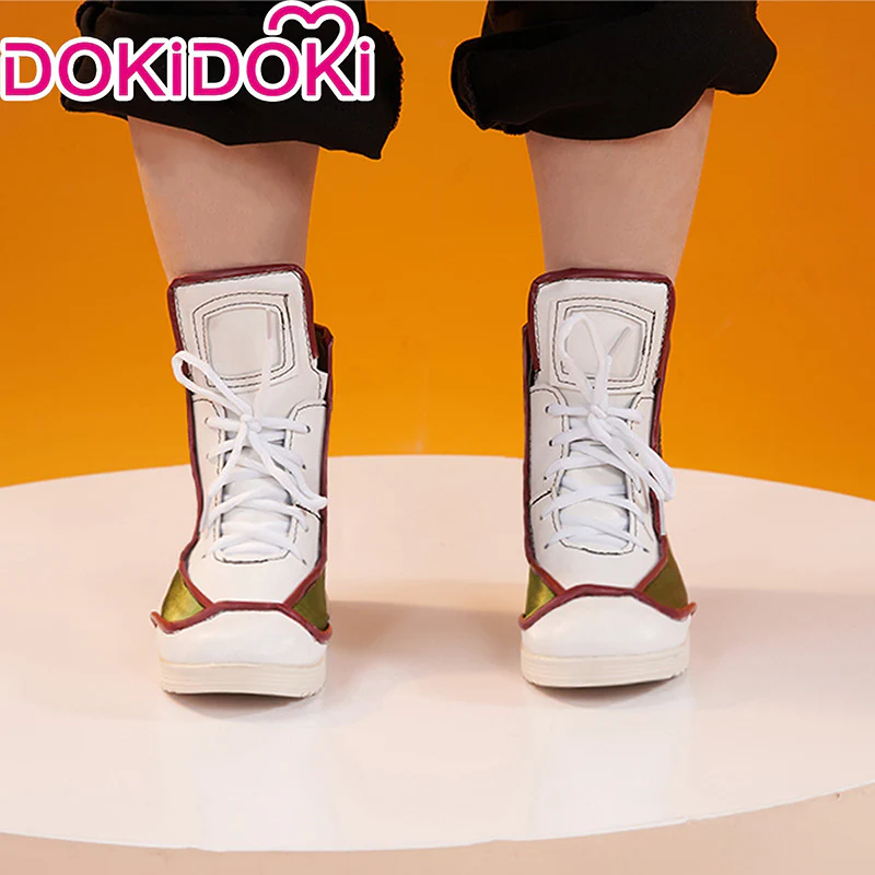 【In Stock】DokiDoki Anime Cosplay Green / White Shoes - Image 2