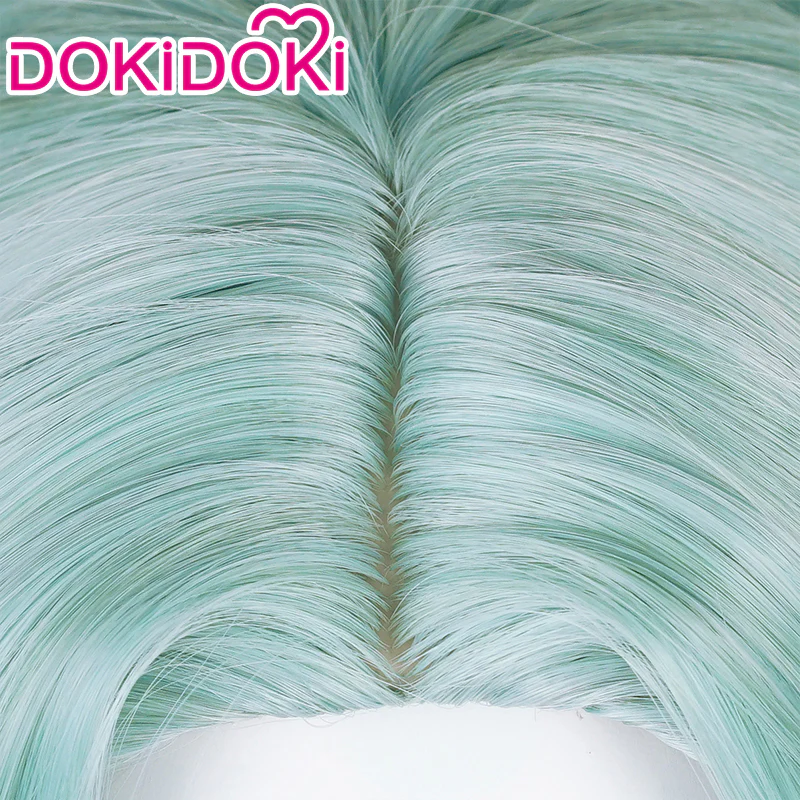 【Ready For Ship】DokiDoki Anime Cosplay Long Green Wig / Headwear - Image 3