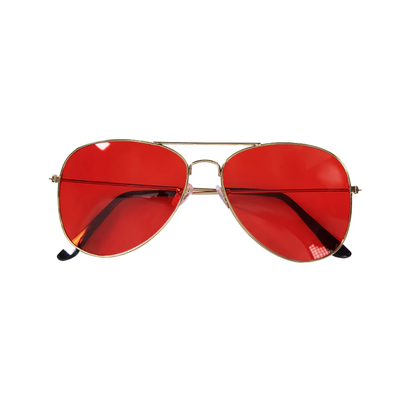 【In Stock】DokiDoki Anime Cosplay Red Glasses - Image 4