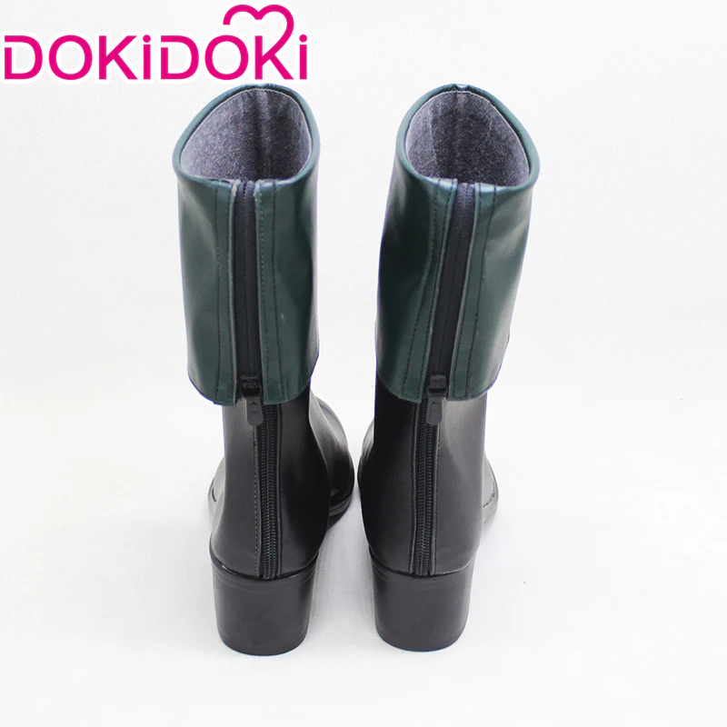 DokiDoki Anime Cosplay  Shoes Black Boots - Image 3