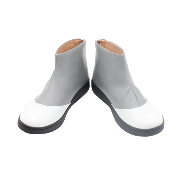 DokiDoki Anime Cosplay Shoes Grey White - Image 2