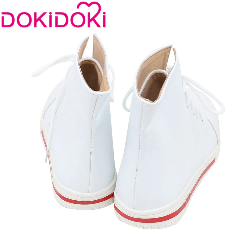 DokiDoki Anime Cosplay White Shoes Halloween - Image 3