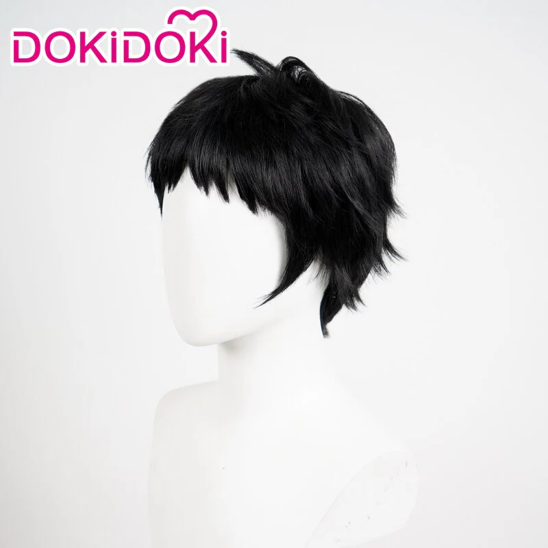【Ready For Ship】DokiDoki Anime Cosplay Wig Black Short Wig