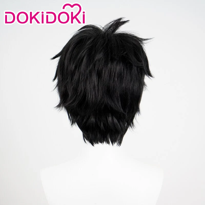 【Ready For Ship】DokiDoki Anime Cosplay Wig Black Short Wig - Image 2