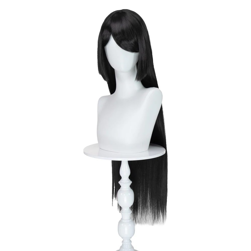 【Ready For Ship】DokiDoki Anime Cosplay Wig Black Straight Women Hair - Image 2