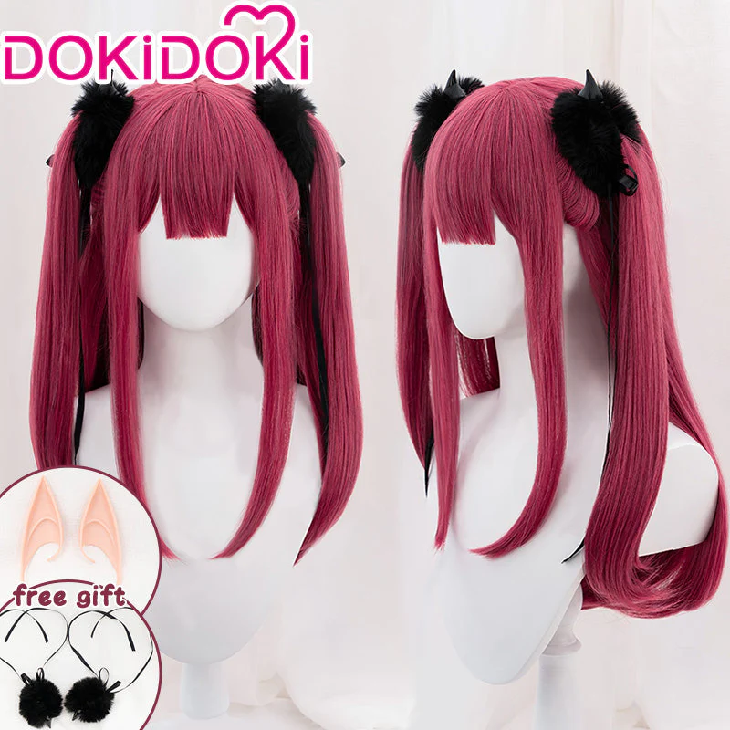 【Ready For Ship】DokiDoki Anime Cosplay Wig Little Devil Ver Long Red