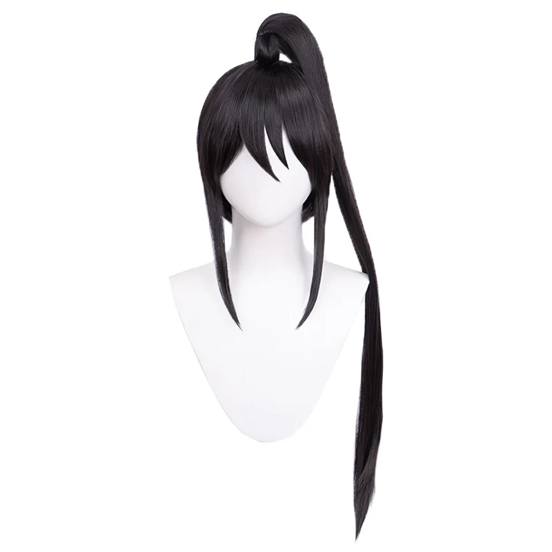 【Ready For Ship】DokiDoki Anime Cosplay Wig Long Black - Image 3