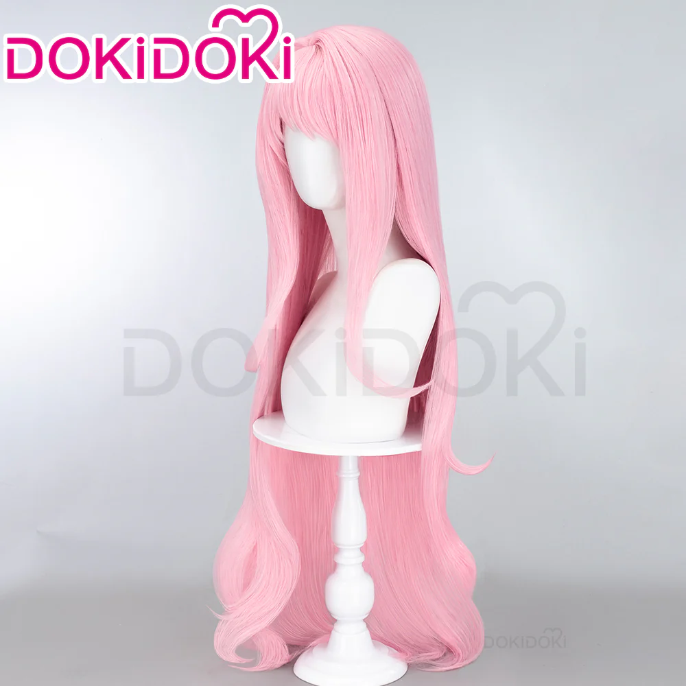 【Ready For Ship】DokiDoki Anime Cosplay Wig Long Curly Pink Hair - Image 3
