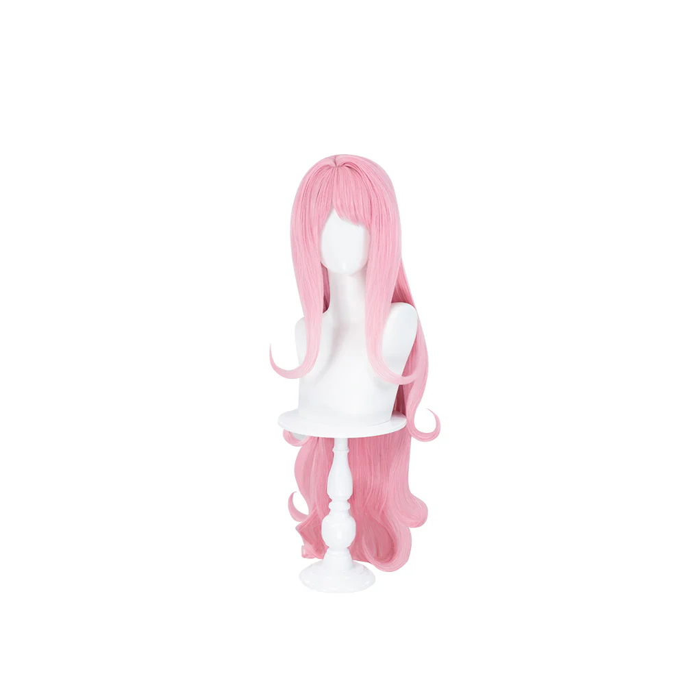 【Ready For Ship】DokiDoki Anime Cosplay Wig Long Curly Pink Hair - Image 5