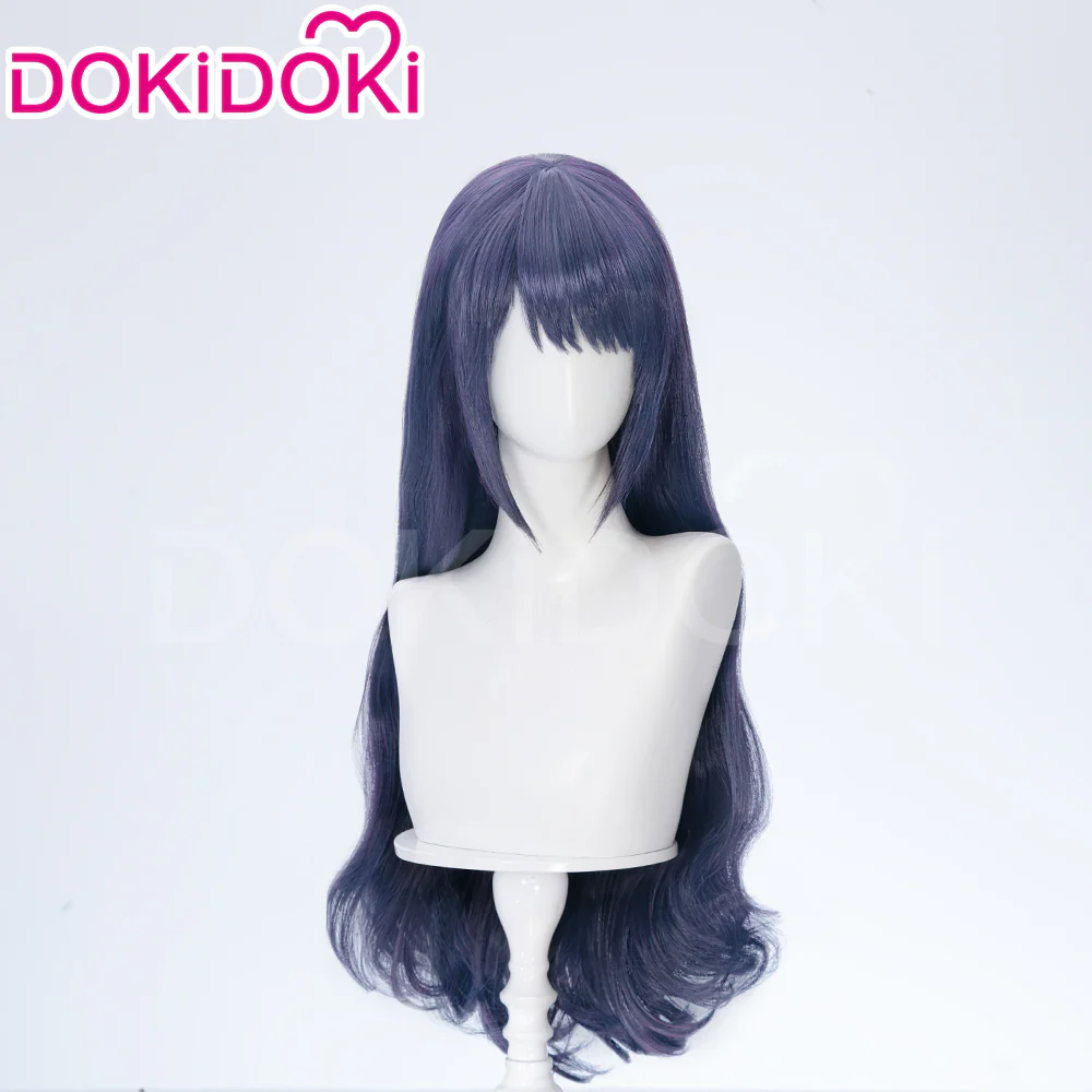 【Ready For Ship】DokiDoki Anime Cosplay Women Wig / Ear Clip / Tattoo Sticker Long Golden Pink Gradient Silver Purple Hair Bunny Girl - Image 18
