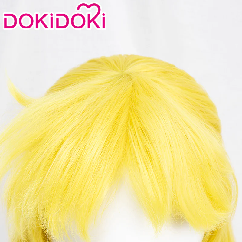 【Ready For Ship】DokiDoki Anime Cosplay Wig Long Yellow - Image 3