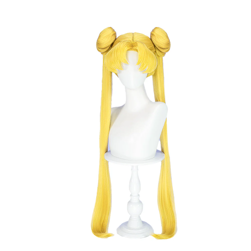 【Ready For Ship】DokiDoki Anime Cosplay Wig Long Version Yellow Straight Short Version Women Hair - Image 6