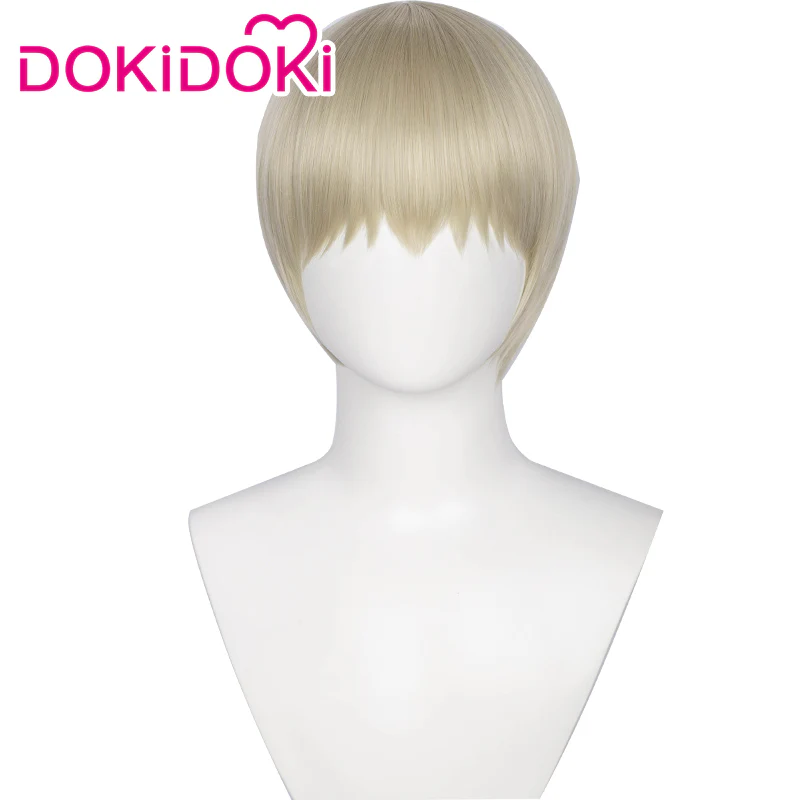 【Ready For Ship】Dokidoki Anime Cosplay Wig Men Short Halloween - Image 4