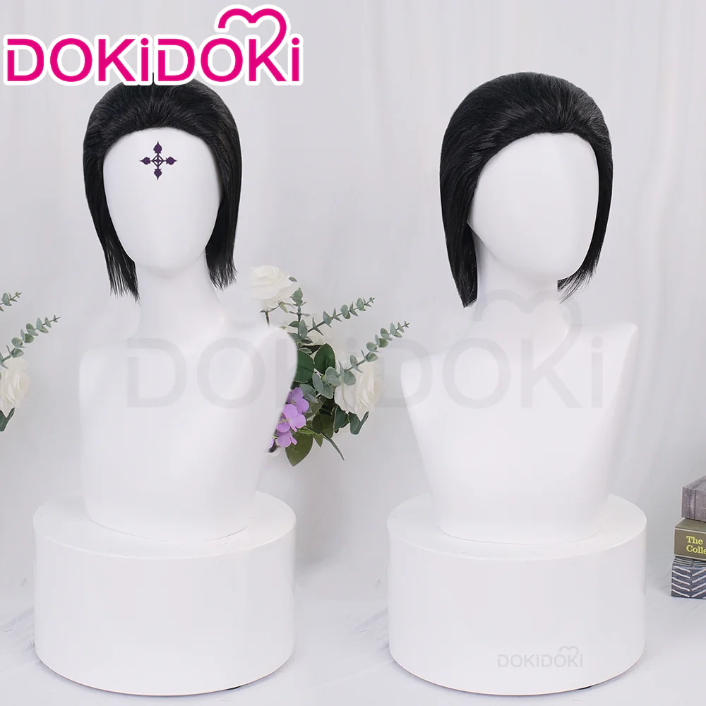 【Ready For Ship】 DokiDoki Anime Cosplay Wig Short Black Hair