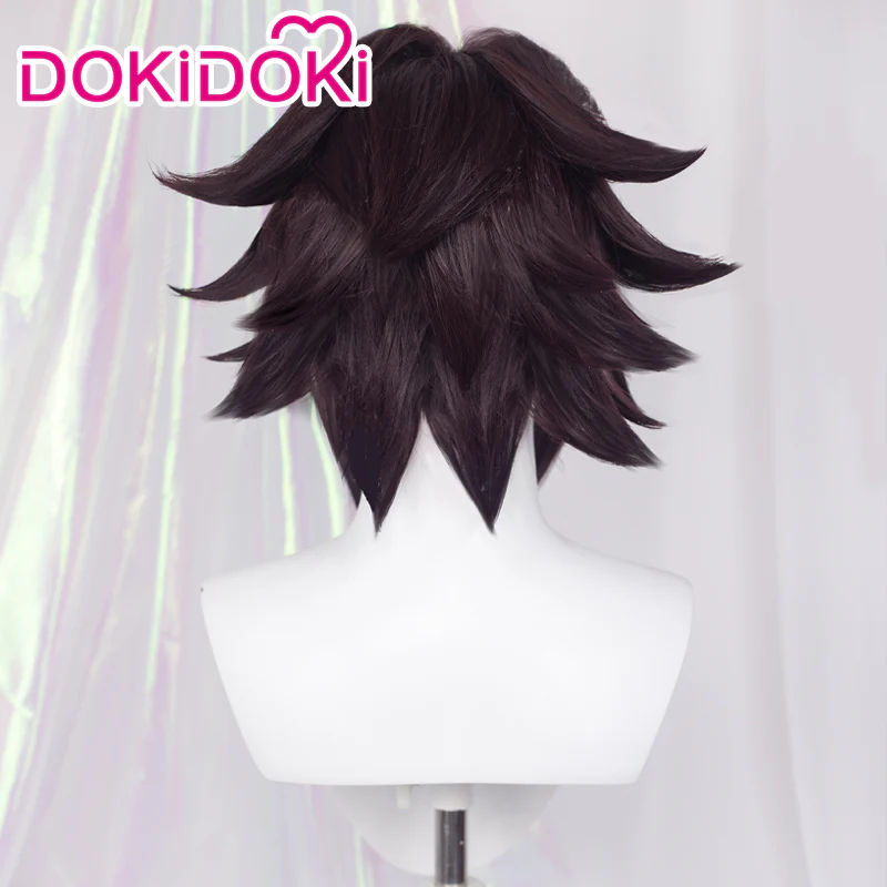 【 Ready For Ship】DokiDoki Anime Cosplay Wig Short Wig Male Black - Image 2