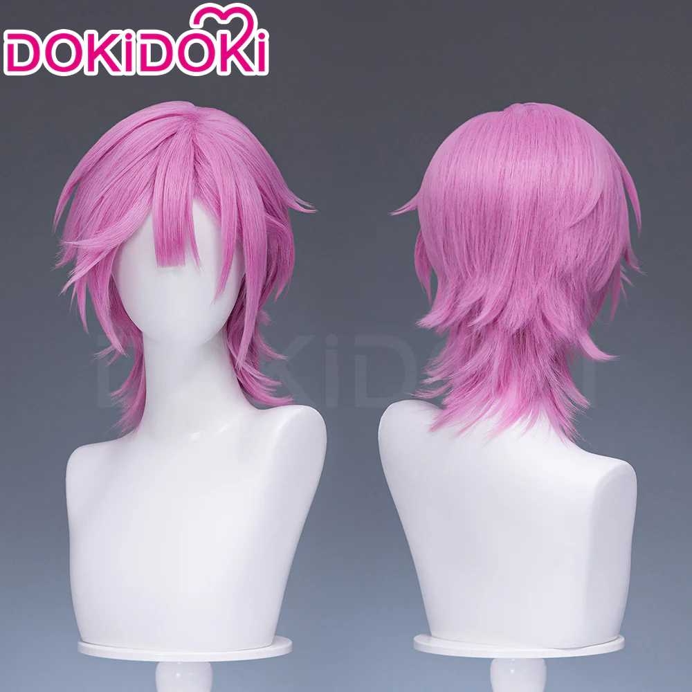 【Ready For Ship】DokiDoki Anime Cosplay Wig Short Pink Hair