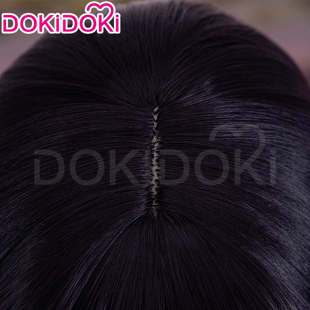【Ready For Ship】DokiDoki Anime Cosplay Wig Short Straight Black Hair - Image 5